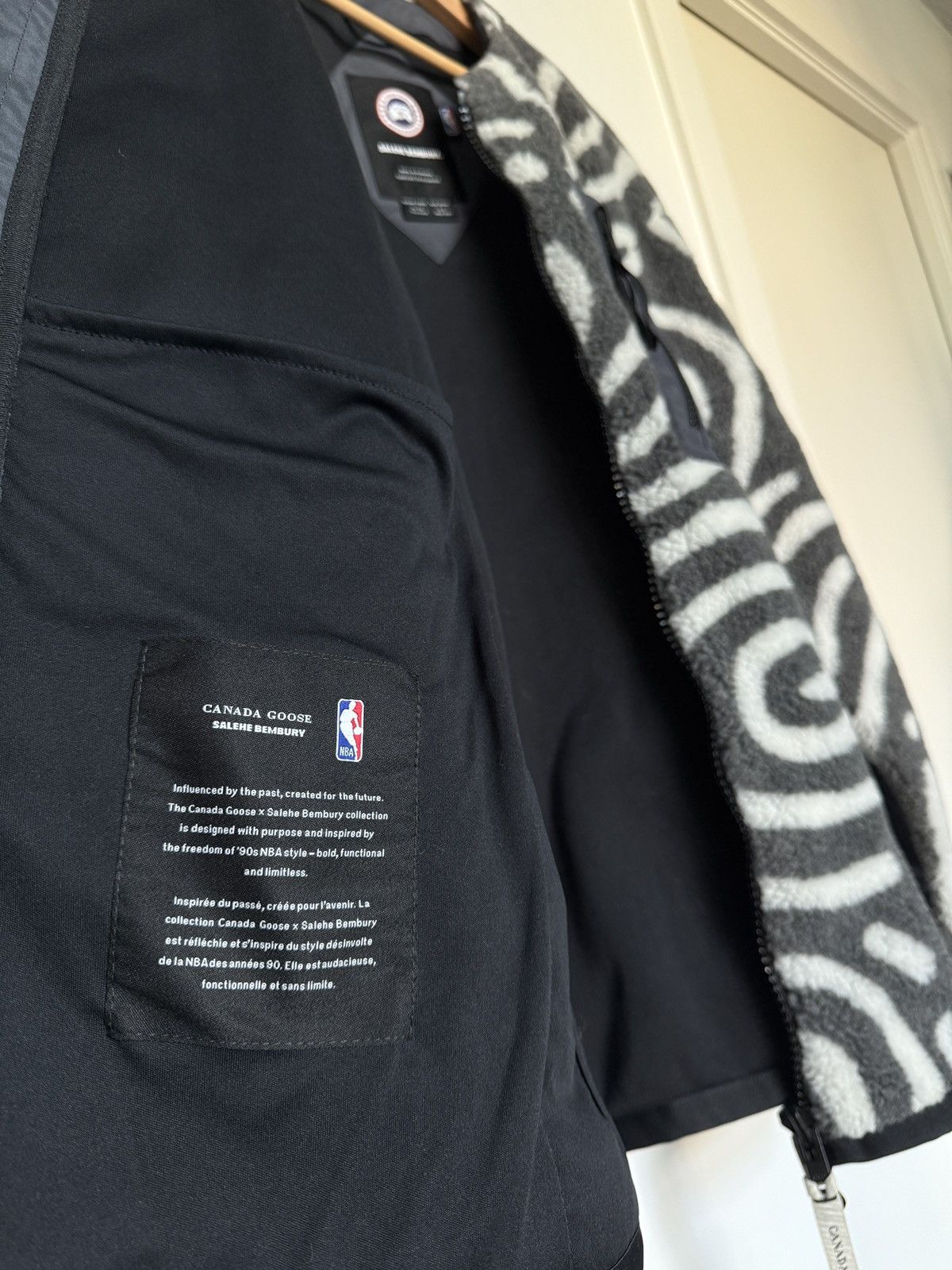 Salehe Bembury Concord Fleece - Salehe Bembury x Canada Goose x NBA Size US L / EU 52-54 / 3 - 4 Thumbnail
