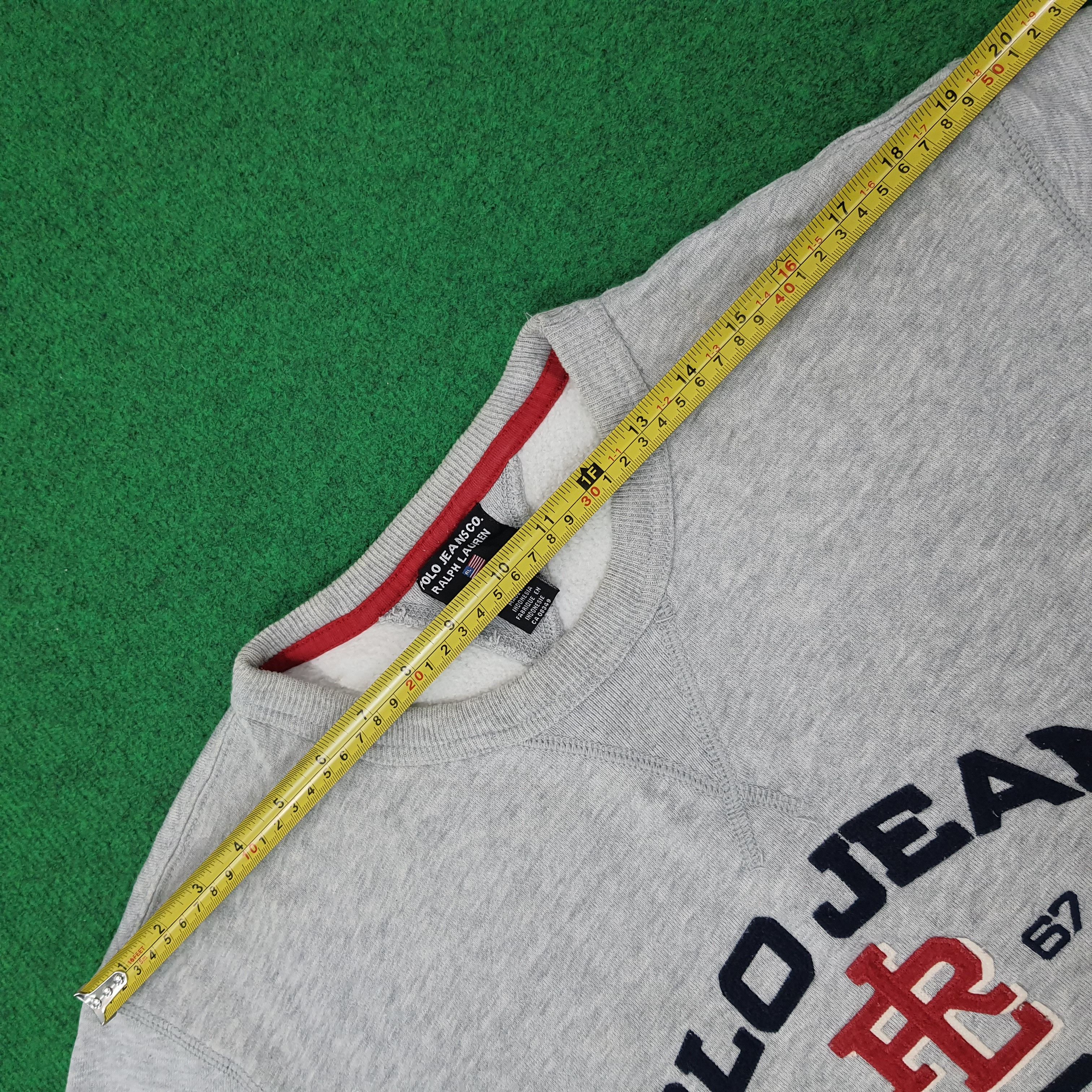 Polo Ralph Lauren Vintage Polo Jeans Ralph Lauren Company Sweatshirt C266N9 Size US XL / EU 56 / 4 - 10 Thumbnail