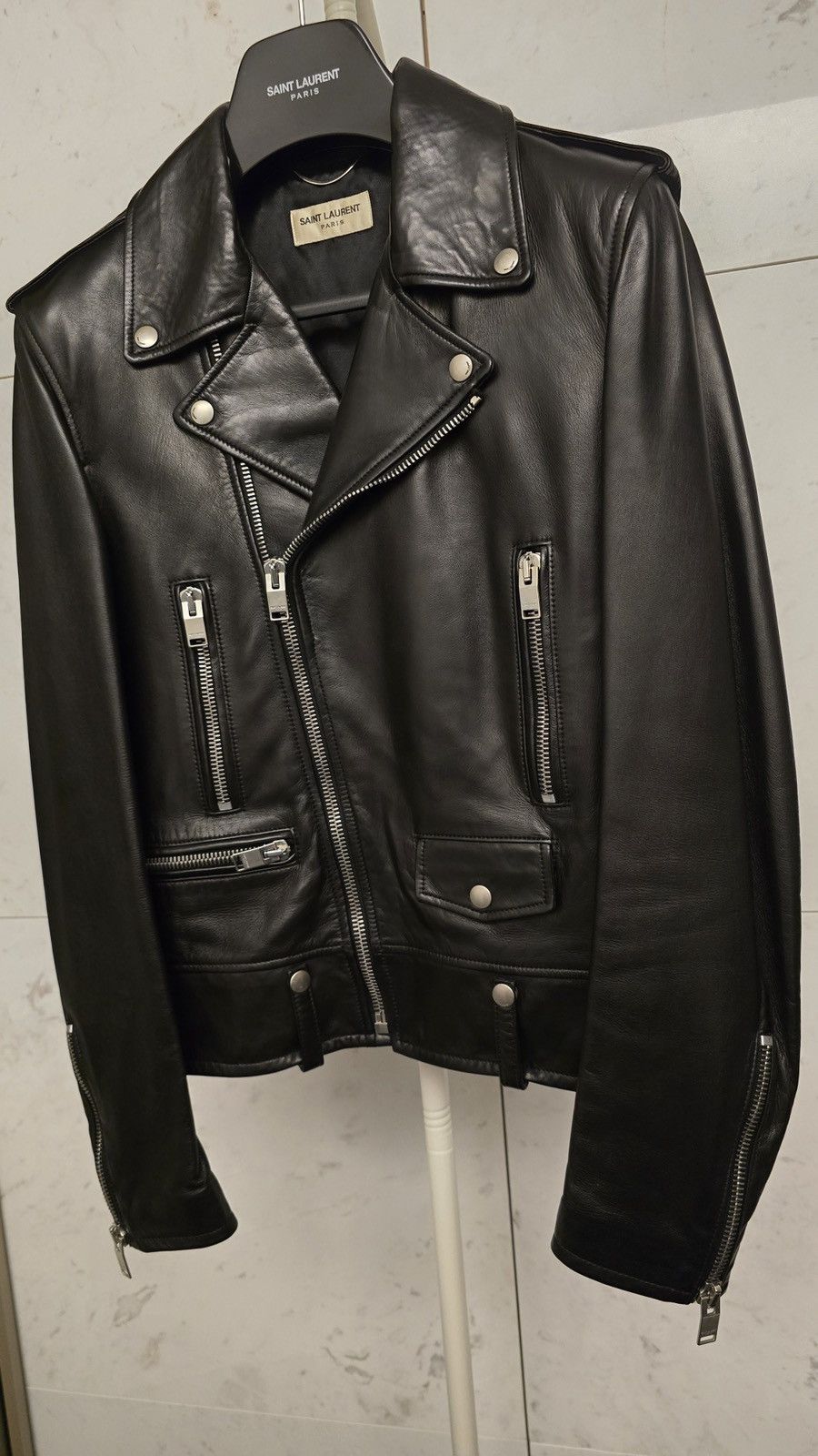 Saint Laurent Paris Saint Laurent 13SS L01 Leather Jacket 50 Size US M / EU 48-50 / 2 - 1 Thumbnail
