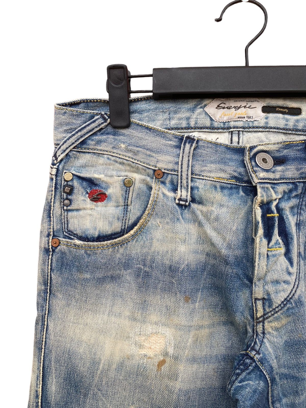 Japanese Brand Energie Distressed Denim Pants Size US 30 / EU 46 - 7 Thumbnail
