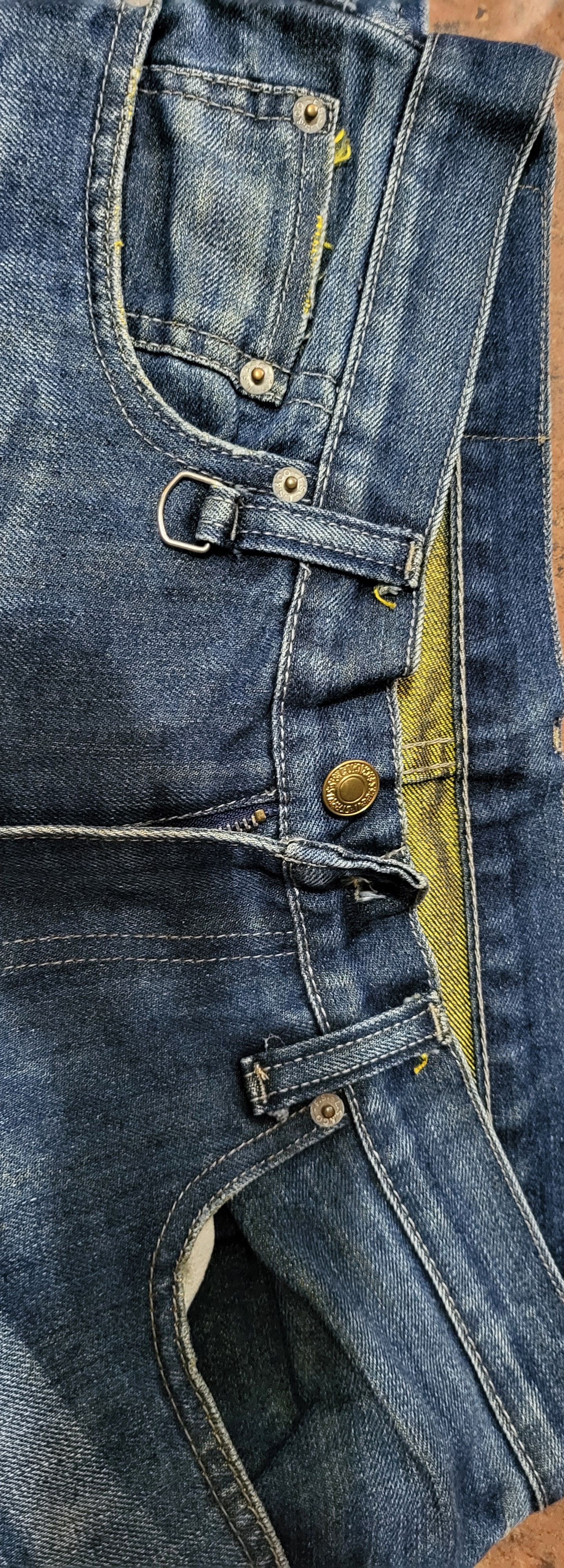 CLOT × Kazuki Kuraishi × Levi's CLOT x KAZUKI x LEVIS GOLD KZKLOT 505 DENIM Size US 32 / EU 48 - 14 Thumbnail