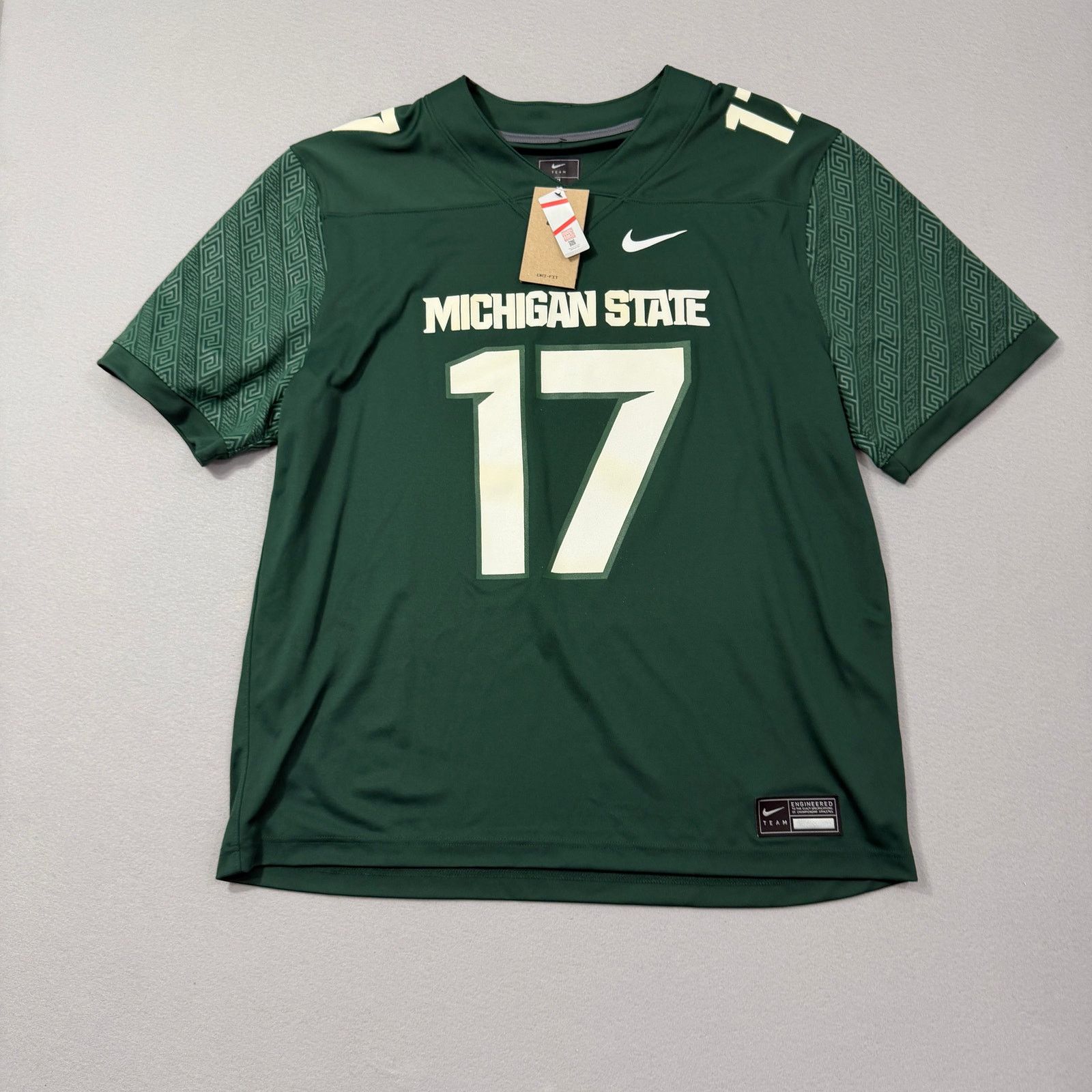 Nike Nike Michigan State Spartans Tre Mosley Jersey Adult XL NEW Size US XL / EU 56 / 4 - 1 Thumbnail