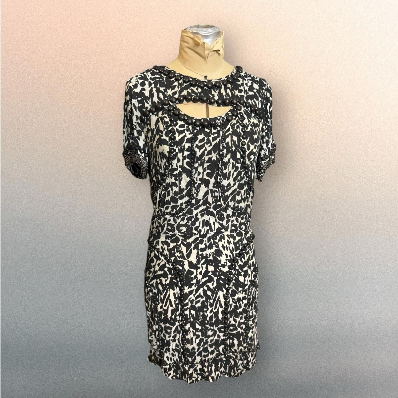 Isabel Marant Isabel Marant Dress With Studded Metal Bead Detail Size S Size S / US 4 / IT 40 - 1 Thumbnail