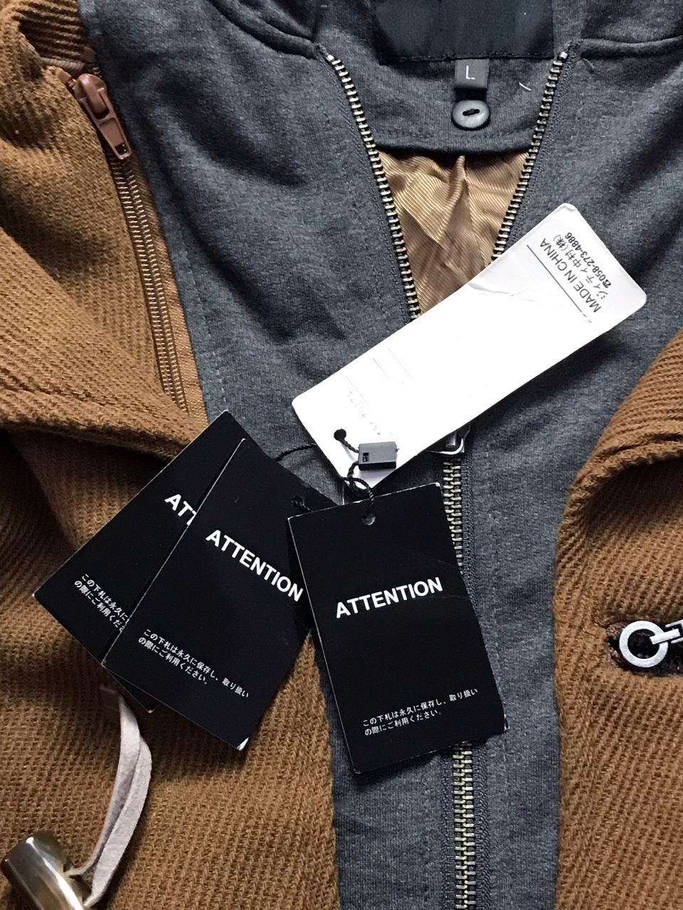 14th Addiction In The Attic Wool Duffel Jacket New Old Stock Size US L / EU 52-54 / 3 - 11 Thumbnail