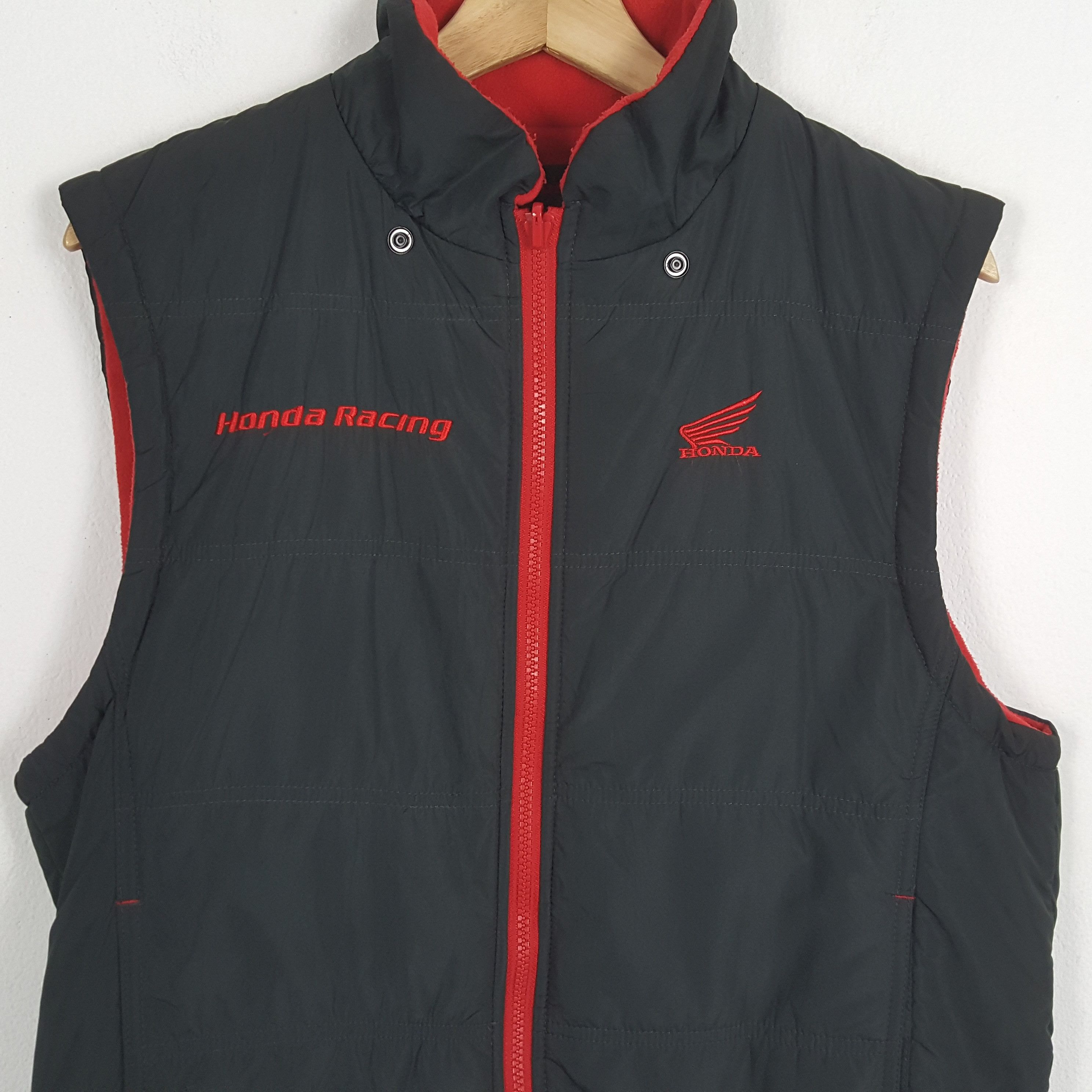 Honda × Vintage Vintage HONDA RACING Team Japanese Motorsport Vest Size US M / EU 48-50 / 2 - 4 Thumbnail