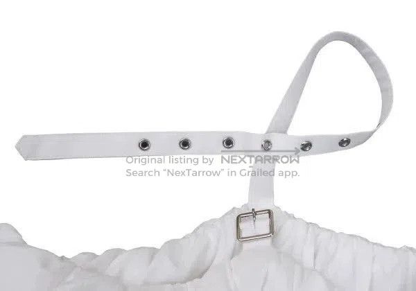 Comme des Garcons COMME des GARCONS White Off-Shoulder Top. Size US XS / EU 42 / 0 - 5 Thumbnail