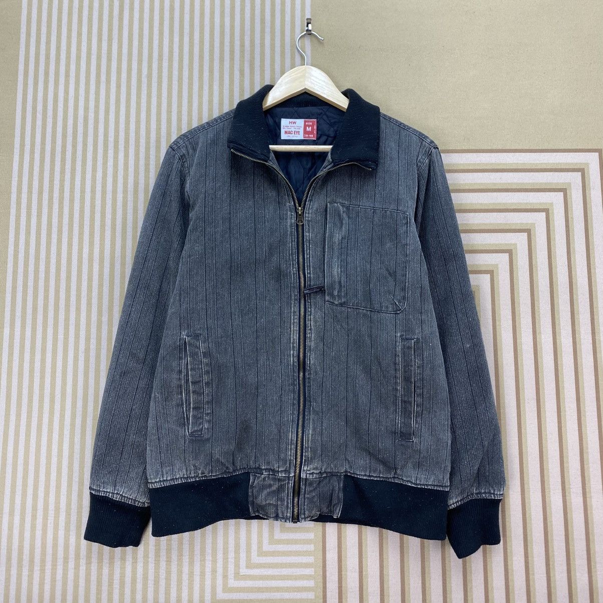 Japanese Brand 🫶Mac Eye Bomber Jacket Size US M / EU 48-50 / 2 - 1 Thumbnail