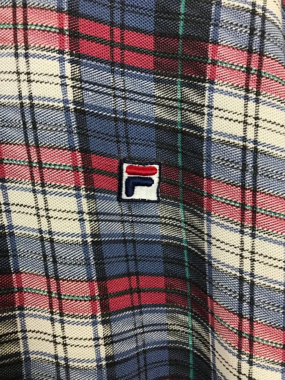 Fila Fila vintage designer logo sportwear polo tee Size US XL / EU 56 / 4 - 3 Thumbnail
