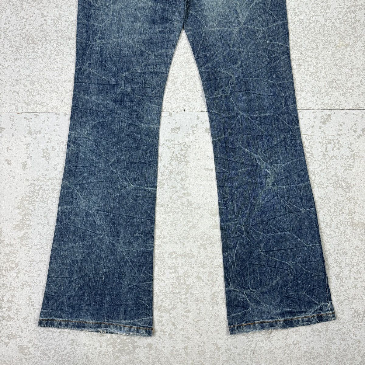 If Six Was Nine Flare - 2000s Wavelist Blue Jeans Size US 28 / EU 44 - 7 Thumbnail