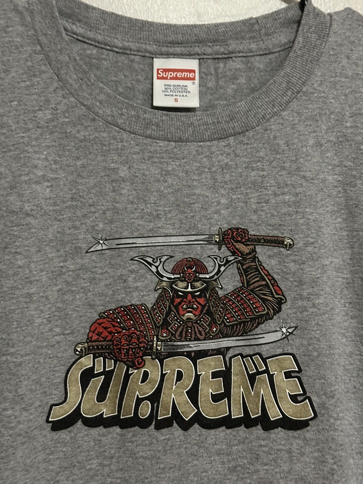 Supreme Supreme Samurai Tee Size US S / EU 44-46 / 1 - 2 Thumbnail