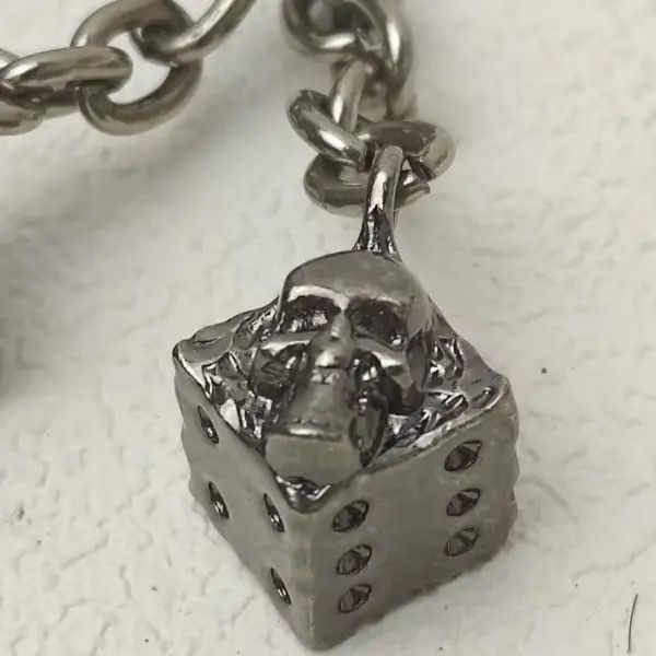 Other Dice and Skulls Rock Wallet Chain Size ONE SIZE - 4 Thumbnail
