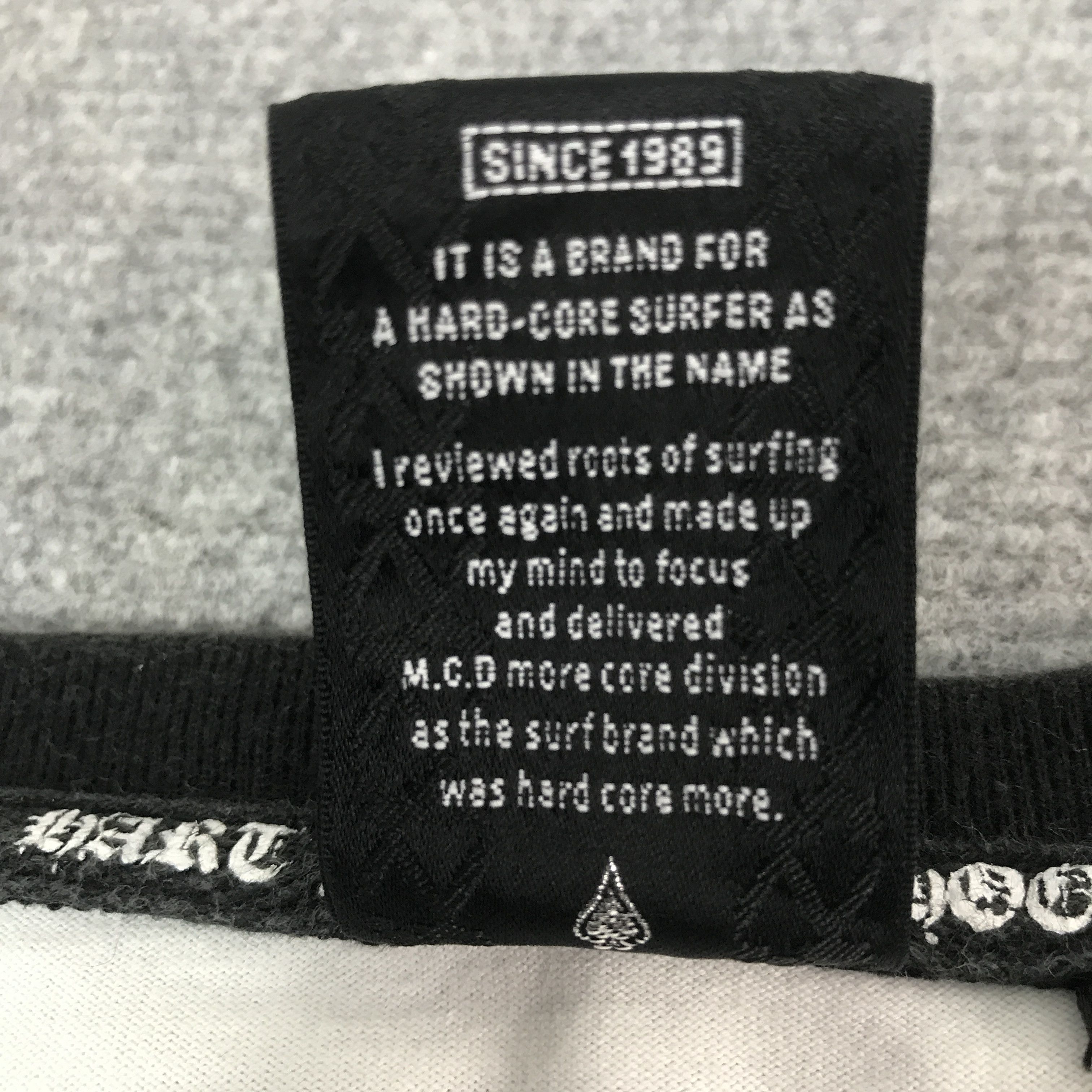Japanese Brand MCD punk style more core division long sleeve t-shirt Size US XL / EU 56 / 4 - 12 Thumbnail