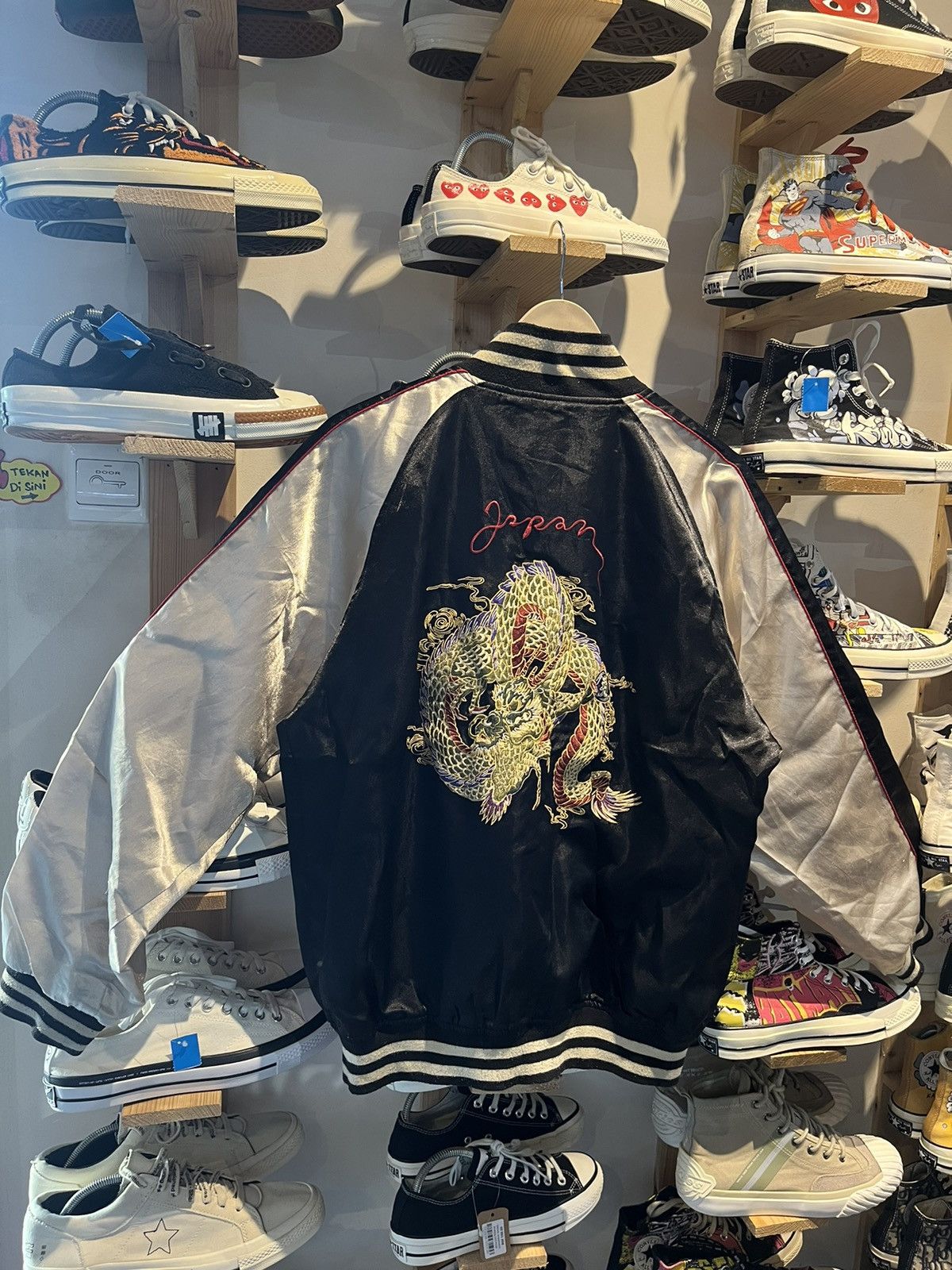 Vintage Dragon Satin Sukajan