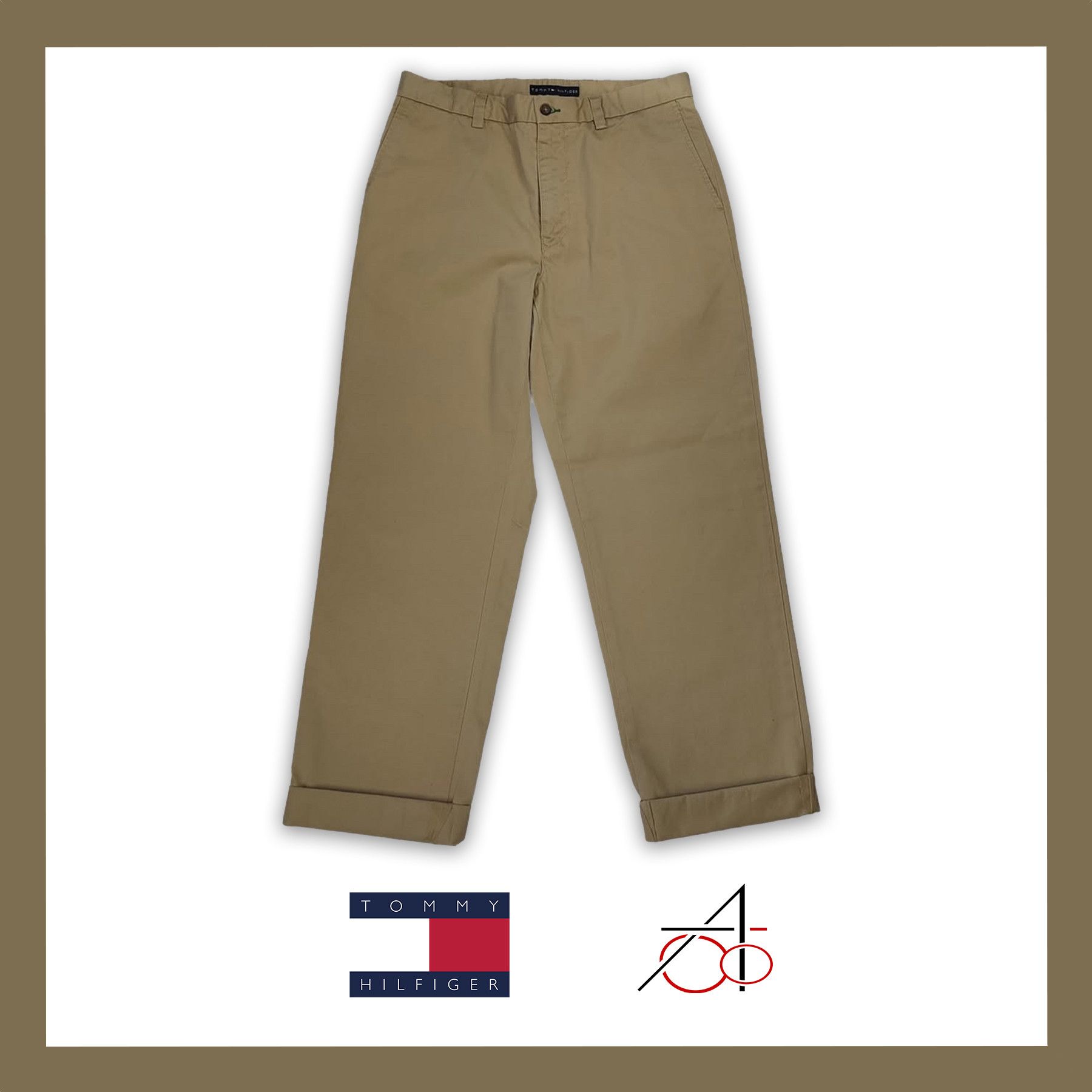 Tommy Hilfiger Vintage Tommy Hilfiger baggy pants, W32 - M size Size US 32 / EU 48 - 1 Thumbnail