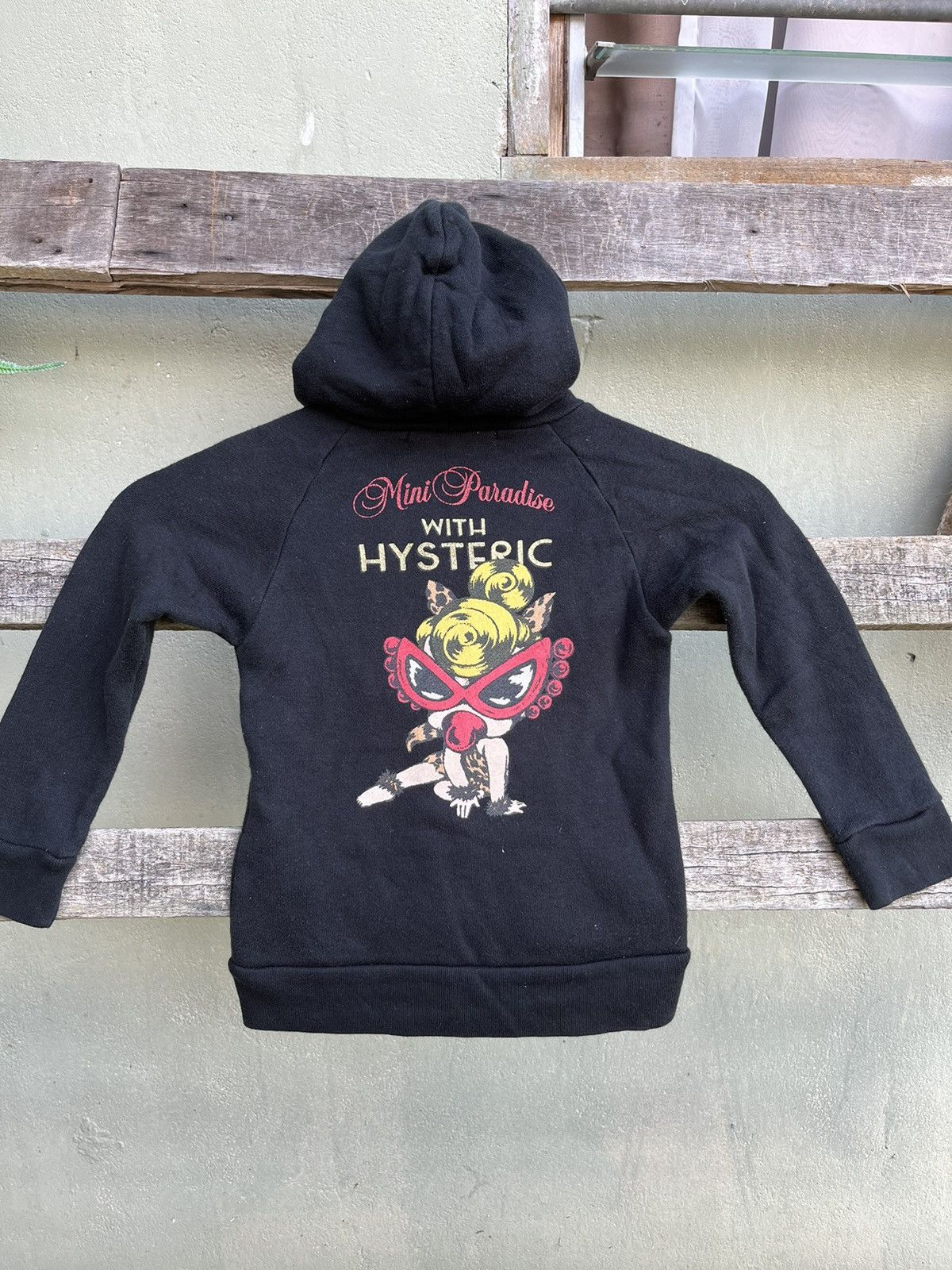 Hysteric Glamour × Japanese Brand ⚡️Hysteric Glamour Mini with Hysteric Big Logo Baby Hoodie 🇯🇵 Size US XXS / EU 40 - 1 Thumbnail