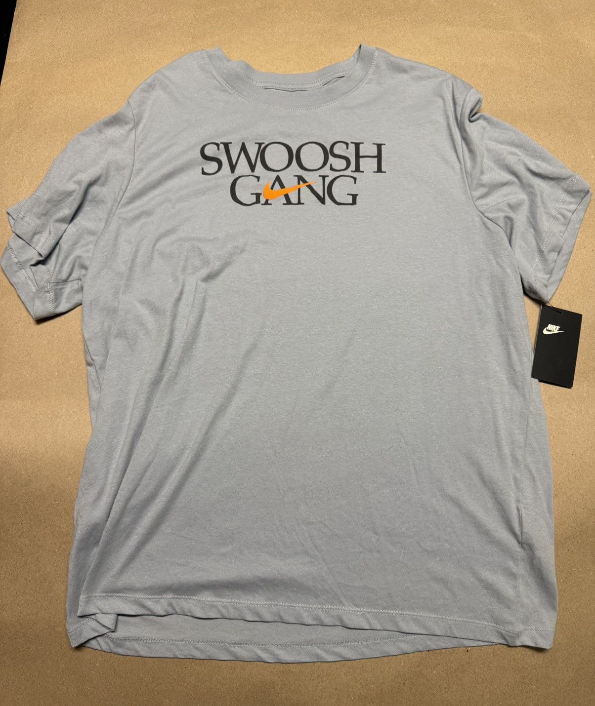 Nike Nike Swoosh Gang T Shirt Fashion size XXL Rare NEW! Size US XXL / EU 58 / 5 - 1 Thumbnail