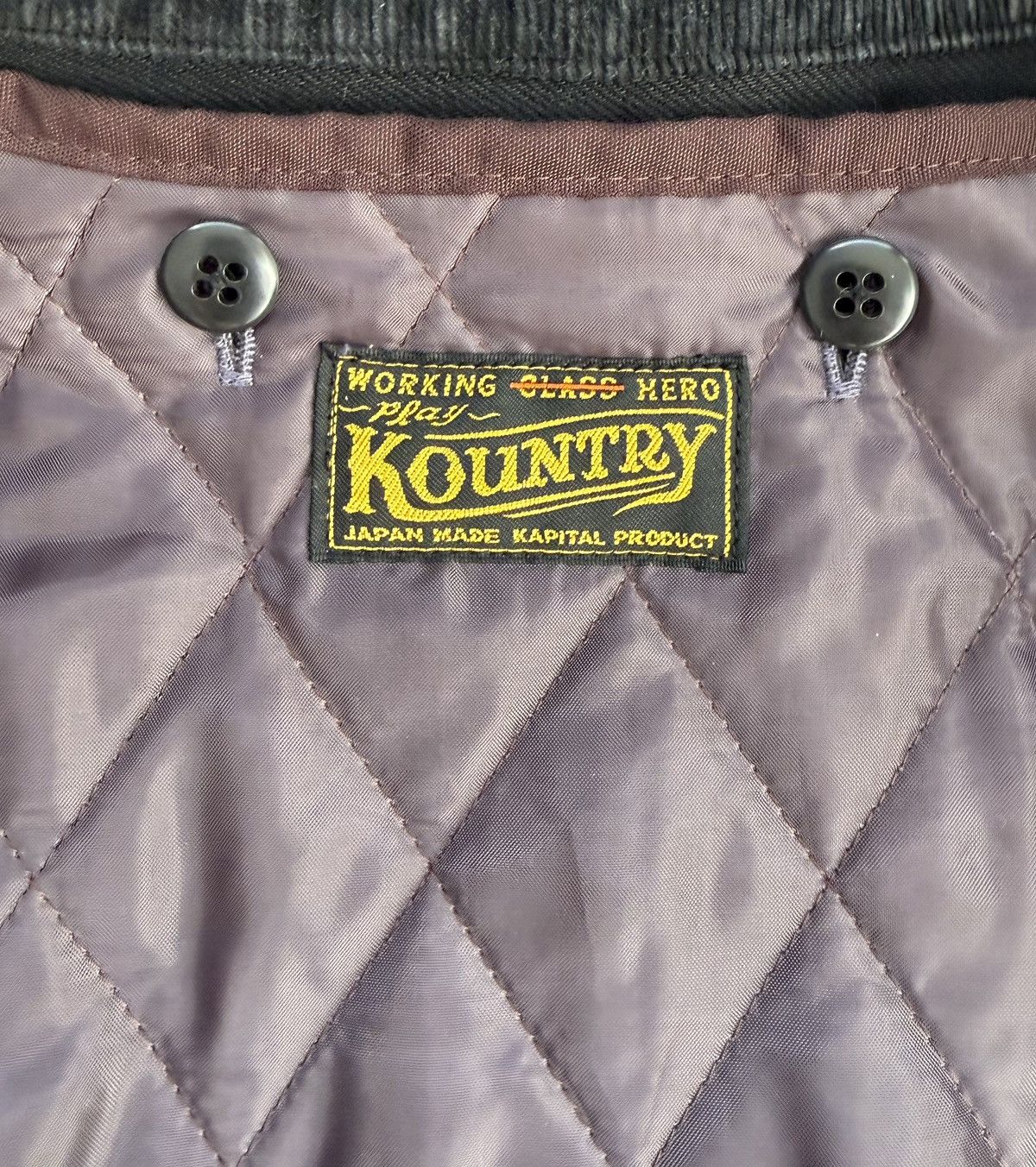 Kapital Kapital 14oz Denim T-Back Drizzler Jacket “Anarchy Rainbowy” Size US L / EU 52-54 / 3 - 3 Thumbnail