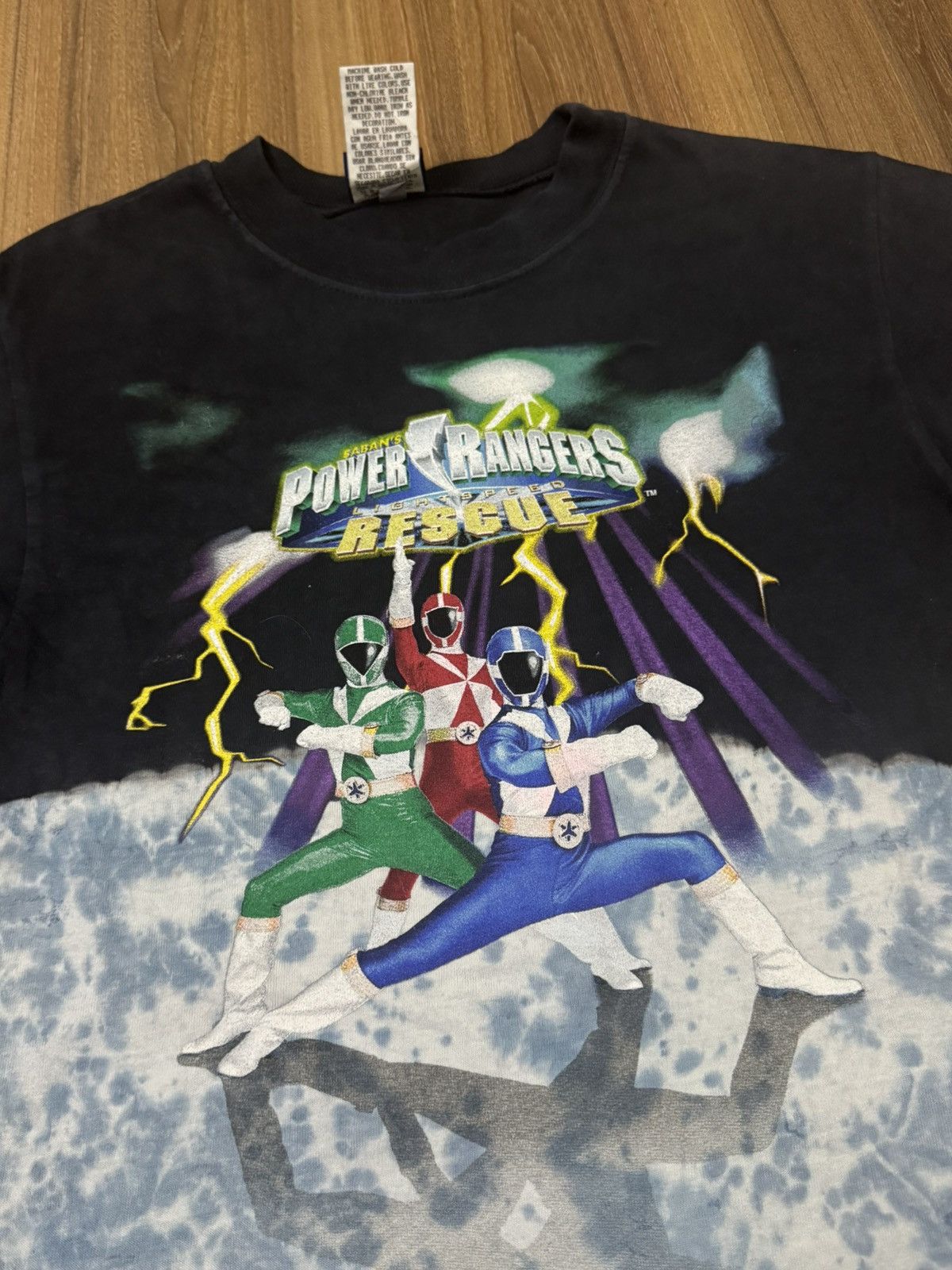 Anime Vintage saban power rangers light speed resque Size US XXS / EU 40 - 2 Thumbnail