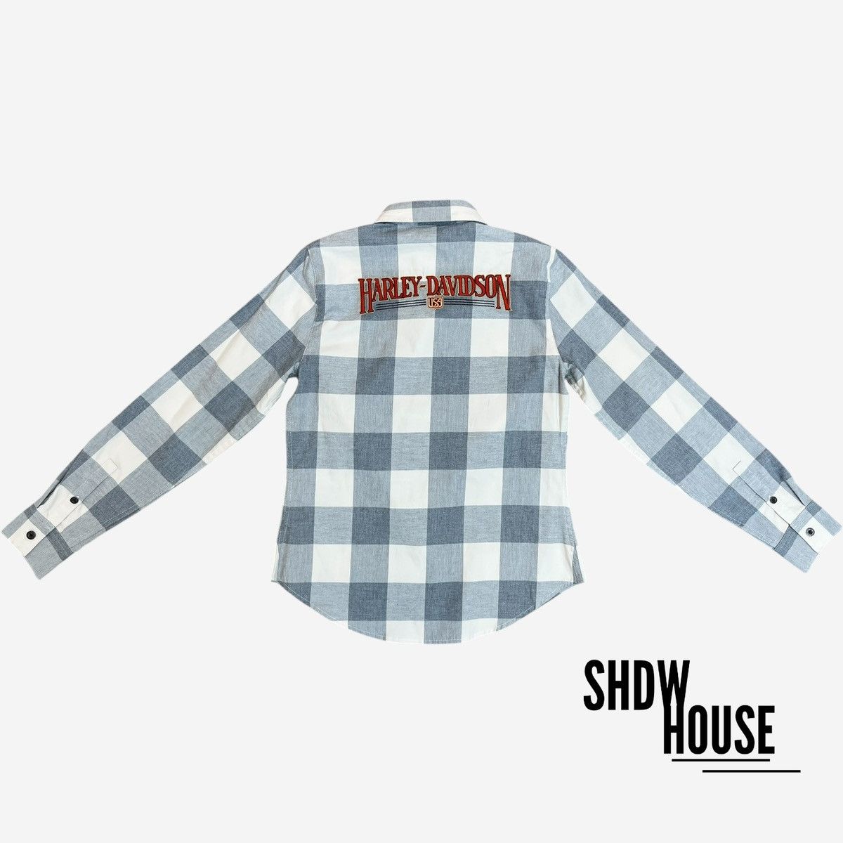 Harley Davidson Harley Davidson Heritage Plaid in White/Black Size US XS / EU 42 / 0 - 5 Thumbnail