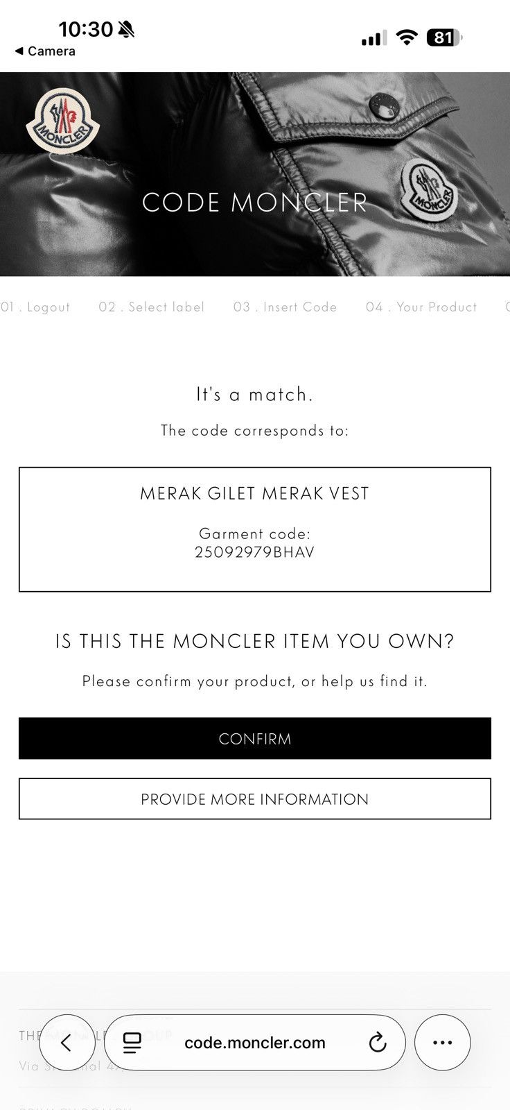 Moncler Merak Quilted Shell Down Gilet / Vest Black 7 Size US XXL / EU 58 / 5 - 14 Thumbnail