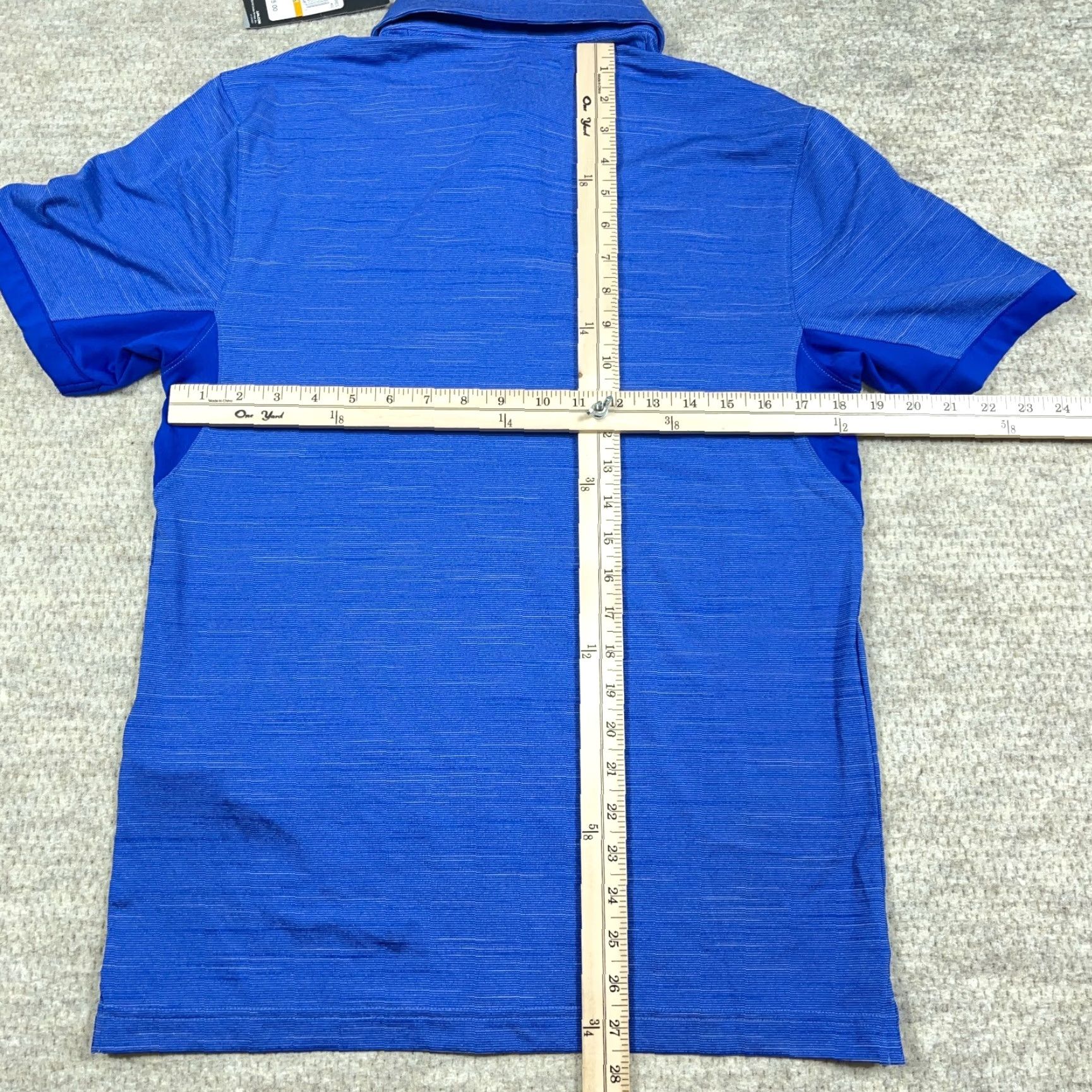 Under Armour Under Armour Polo Shirt Men Small Royal Blue Heat Gear Loose Fit Performance Shirt Size US S / EU 44-46 / 1 - 6 Thumbnail