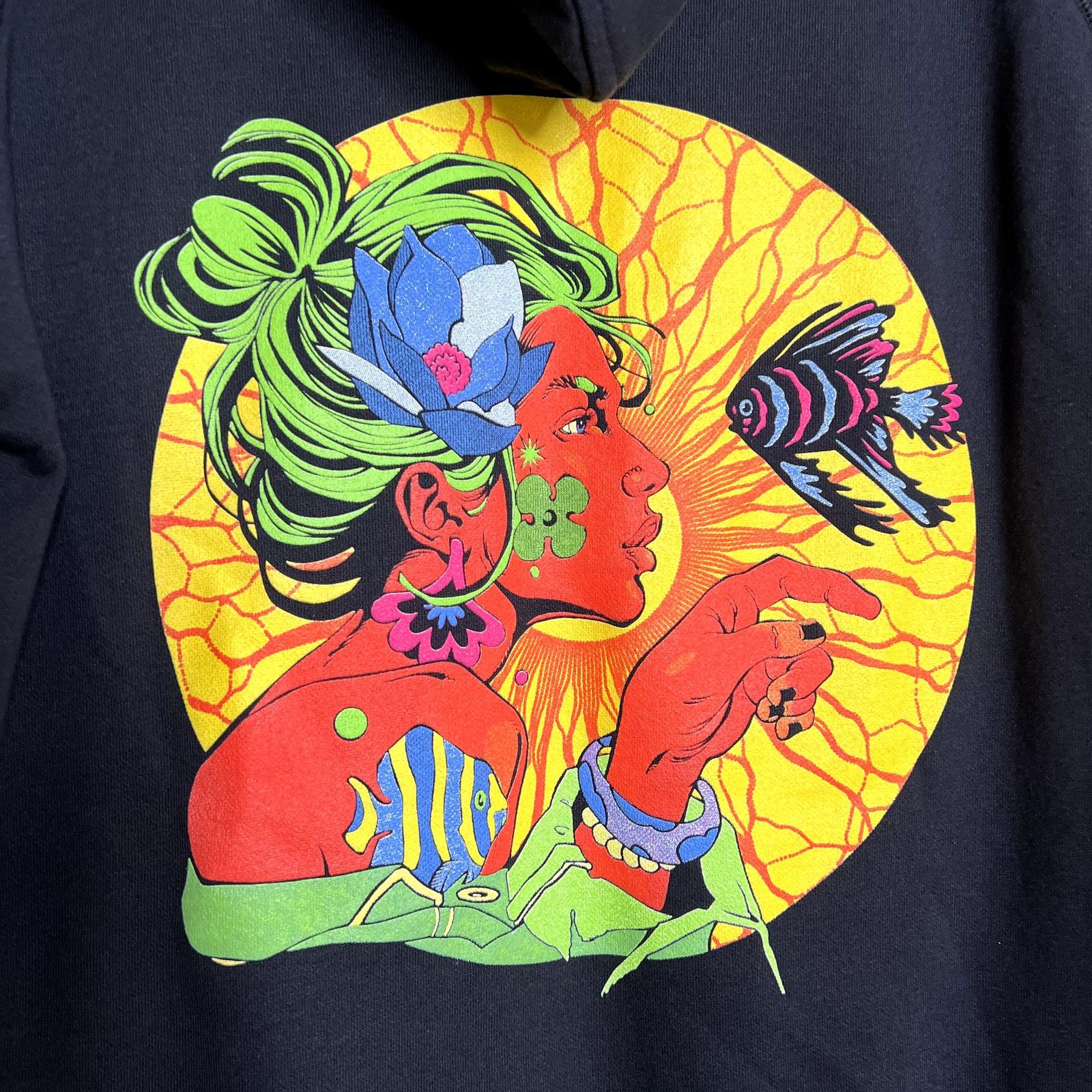 Other Sapura Black Graphic Long Sleeve Hoodie Sweatshirt Size US M / EU 48-50 / 2 - 3 Thumbnail