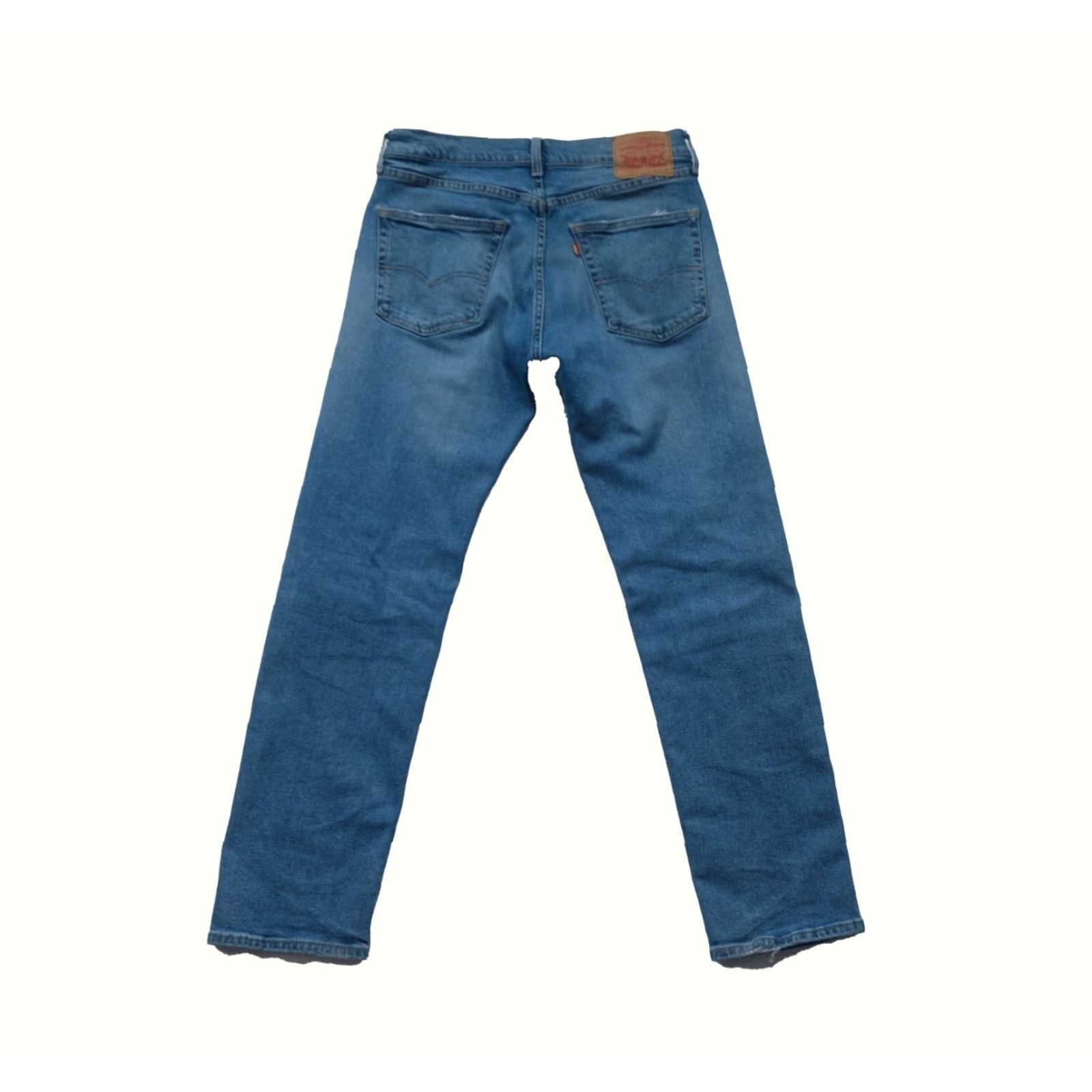 Levi's VINTAGE Levi's 505 Jeans ZIP FLY 100% Cotton Blue 32x32 Regular Mens Distressed 90s USA Style Straight Pant Size US 32 / EU 48 - 3 Thumbnail