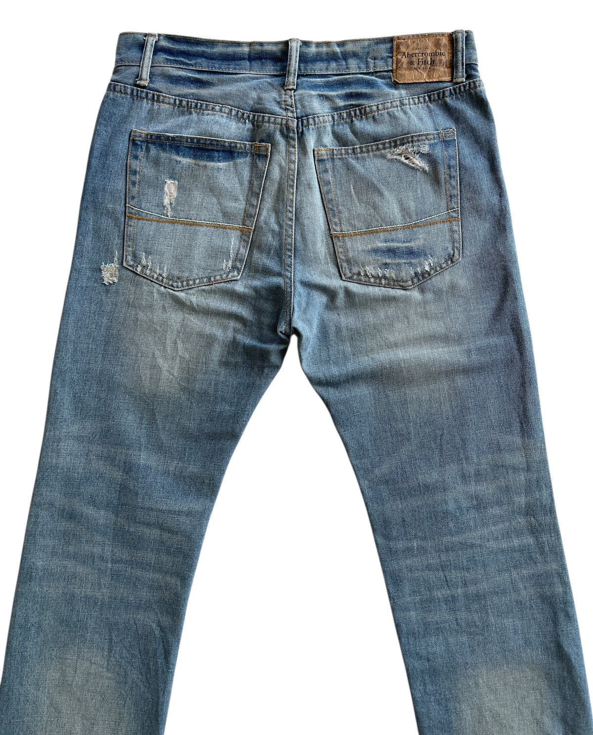 Abercrombie & Fitch Vintage Abercrombie & Fitch New York Distressed Denim Size US 34 / EU 50 - 7 Thumbnail