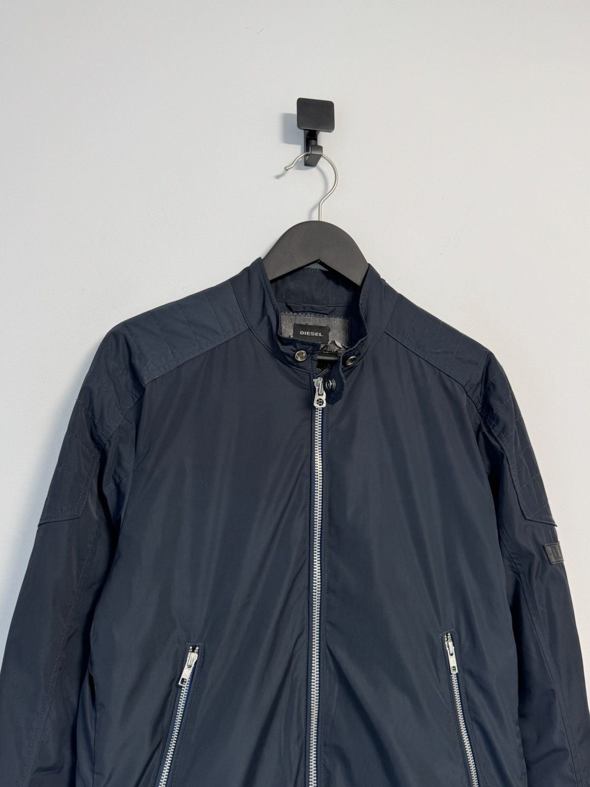 Diesel × Vintage Y2K Style Rare Jacket Diesel Nylon 🔥 Size US L / EU 52-54 / 3 - 2 Thumbnail
