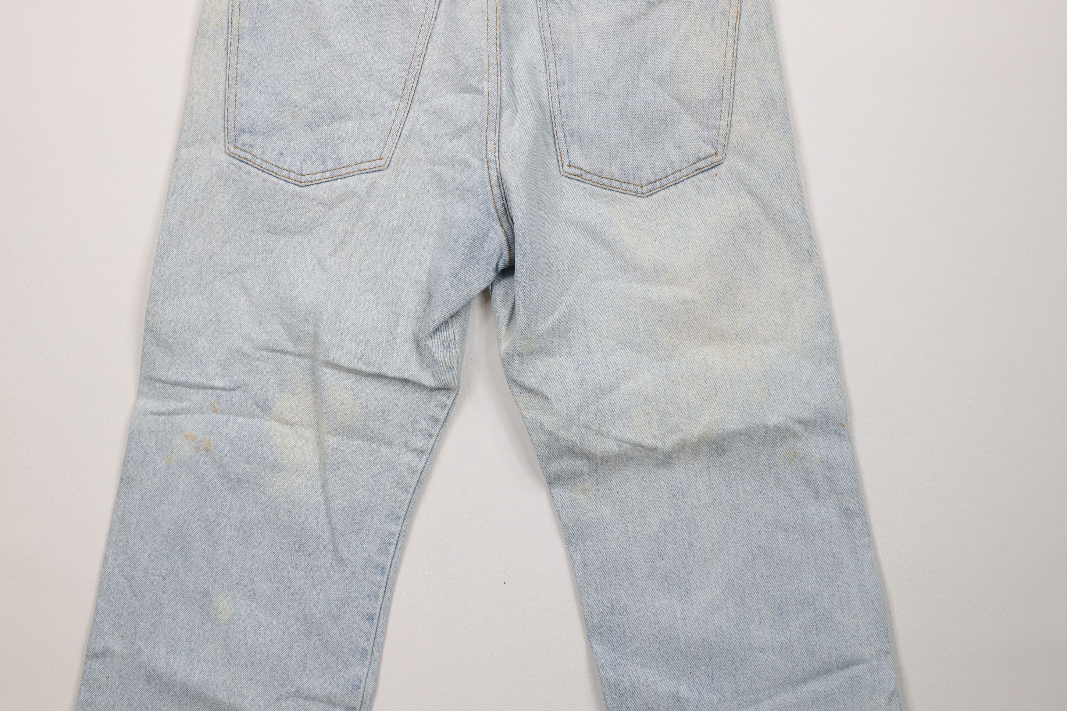 Vintage Vintage 70s Streetwear Wide Leg Flared Denim Jeans Blue USA Size US 32 / EU 48 - 13 Thumbnail