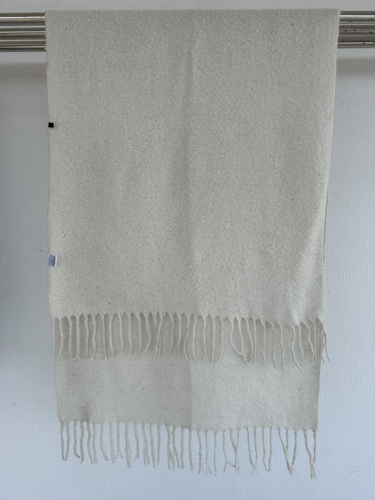 Japanese Brand Japan White Unbrand Scarf Muffle Size ONE SIZE - 1 Thumbnail