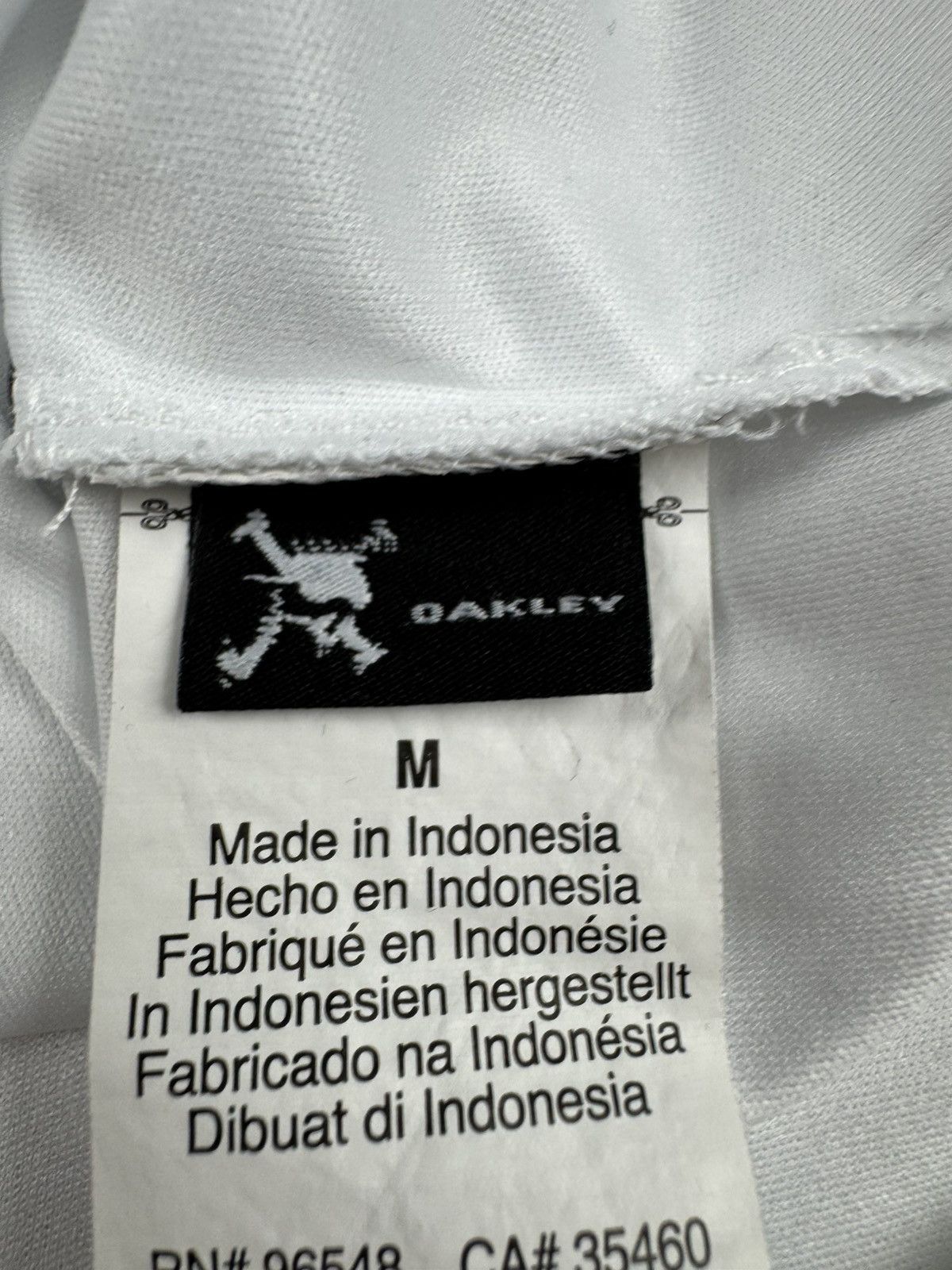 Oakley Oakley striped golfing polo shirt tee logo gorocore Size US M / EU 48-50 / 2 - 12 Thumbnail