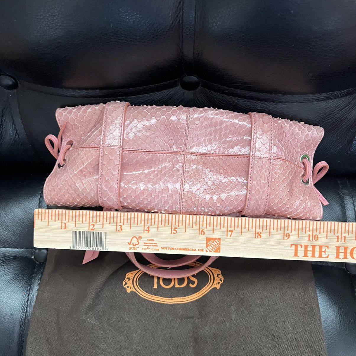 Tod's Tod’s Pink Mini Leather Bag Made in Italy w/ Dust Bag Size ONE SIZE - 14 Thumbnail