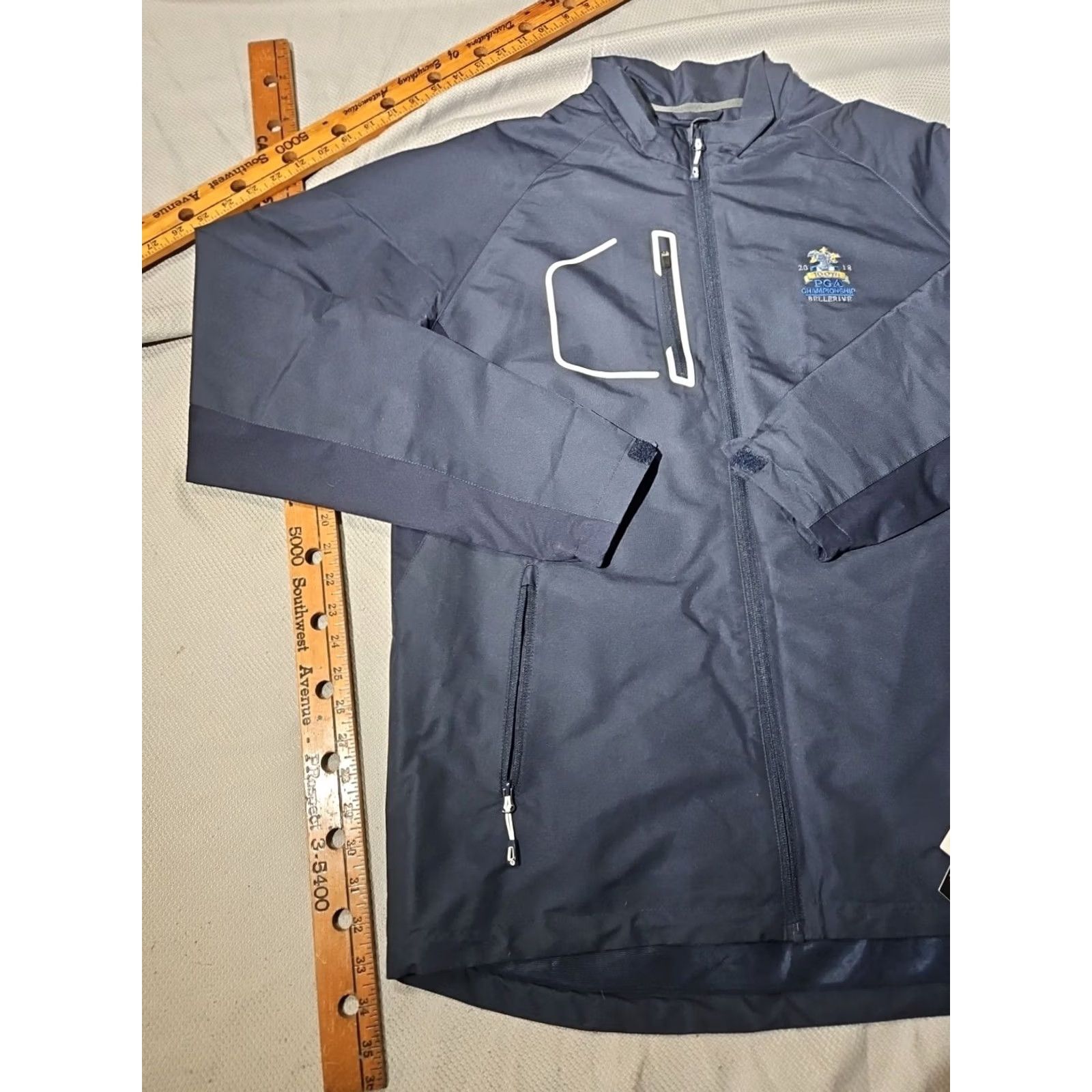 Vintage Sunice Jacket Mens L Blue Nwt Collins Windwear X20 Golf Bellerive Full Zip Size US L / EU 52-54 / 3 - 6 Thumbnail
