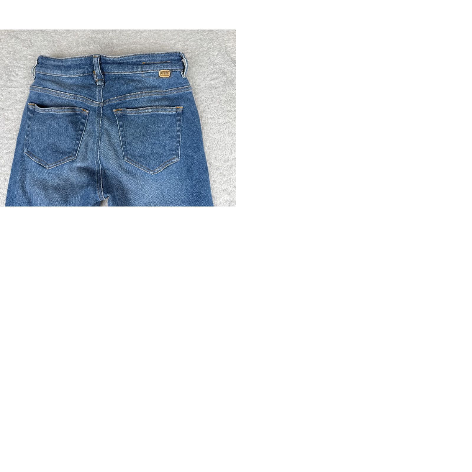 Diesel Diesel Womens Jeans Denim Blue 26 Regular 5-Pocket Distressed Stretch Skinny Size 26" / US 2 / IT 38 - 10 Thumbnail