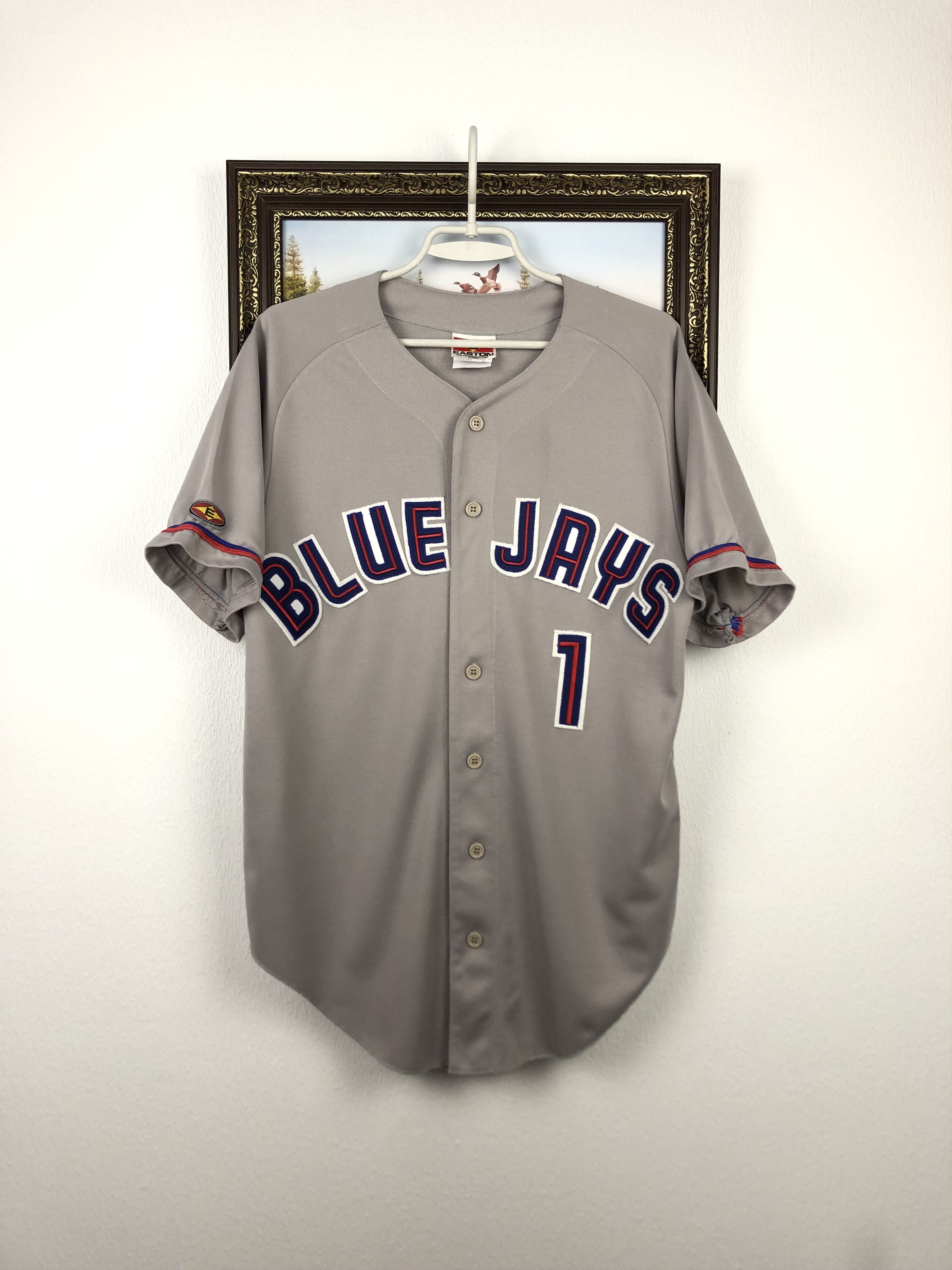 MLB Vintage 90's Toronto Blue Jays Jersey MLB Shirt Mens Spell Size US L / EU 52-54 / 3 - 1 Thumbnail