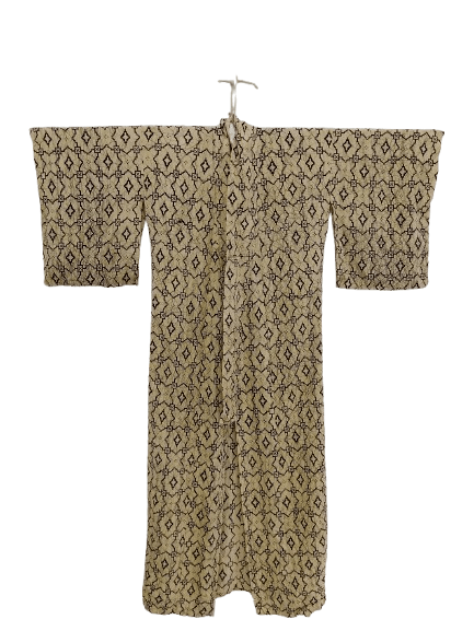 Komono Vintage Yukata Kimono Nice Motif Japanese Traditional Wear Size L / US 10 / IT 46 - 1 Thumbnail