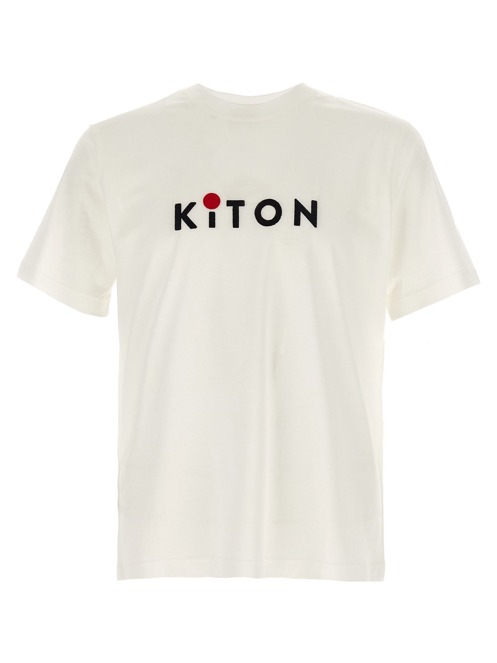 KITON MILANO T-SHIRT キトン ミラノ Tシャツ Milano - T-Shirt Cotton Taupe | Kiton
