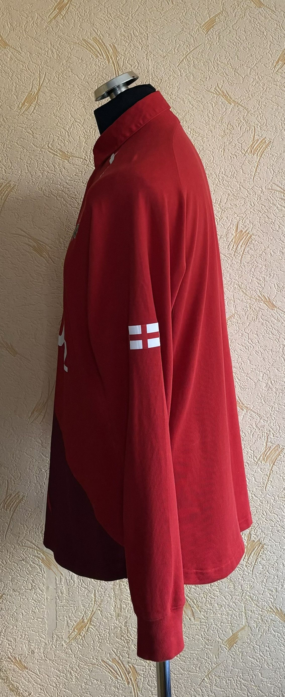 Nike England Rugby Nike o2 red long jersey Size. L Size US L / EU 52-54 / 3 - 3 Thumbnail