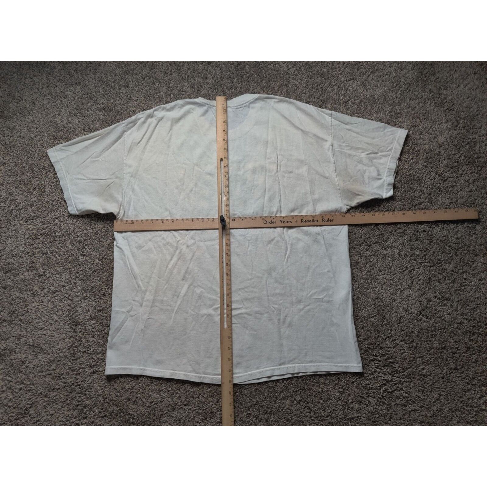 POST&CO Funny Car Shirt Adult Mens XL White Yellow Shift This Size US XL / EU 56 / 4 - 6 Thumbnail