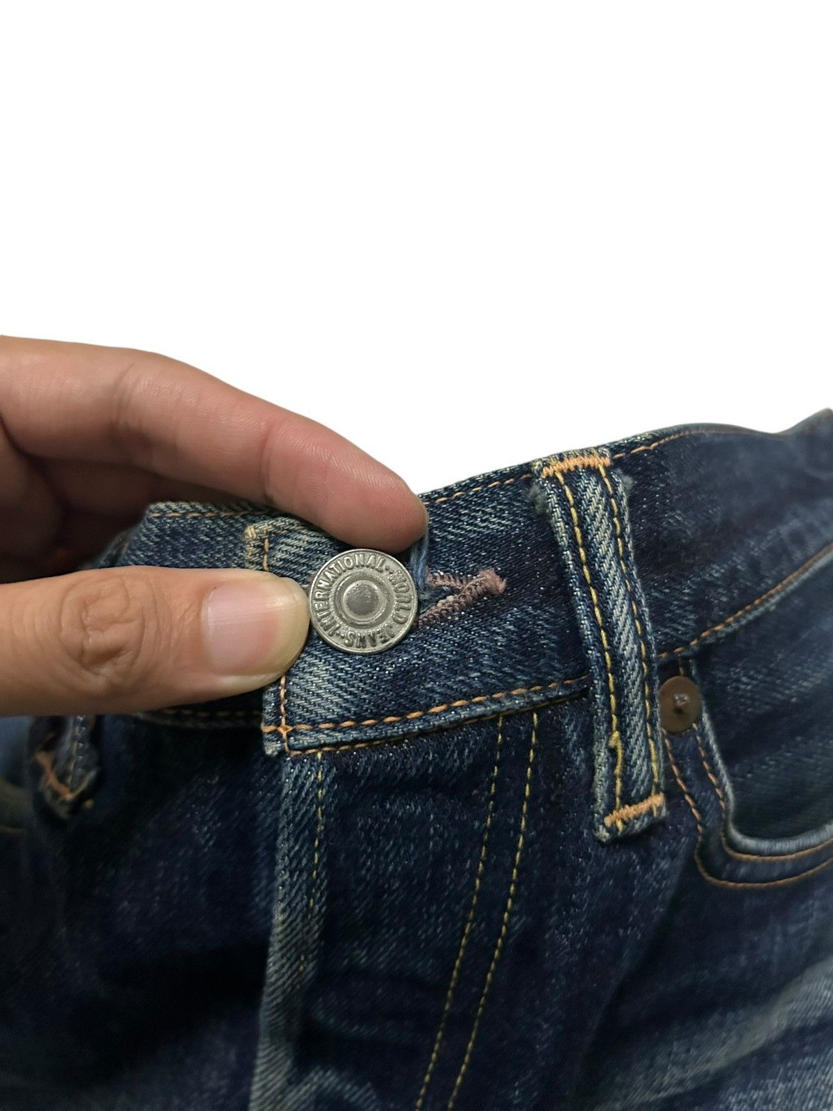 Japanese Brand × Kapital × Vintage Vtg JapaneseBrand Hooper jeans Distreessed Selvedge Denim 🎌☠️ Size US 30 / EU 46 - 4 Thumbnail