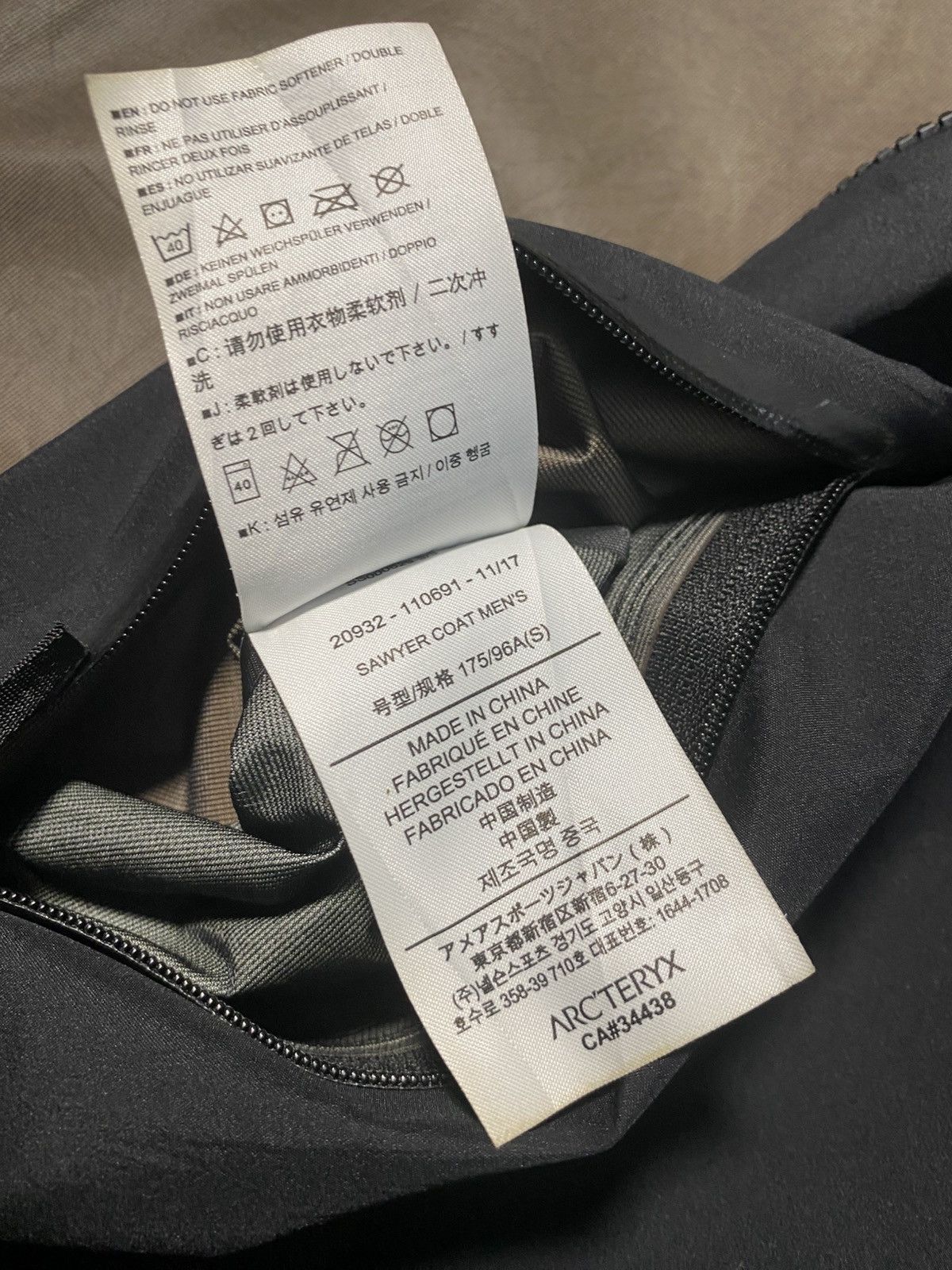 Arc'teryx Arc’teryx Sawyer Goretex Shell Black Size US S / EU 44-46 / 1 - 9 Thumbnail