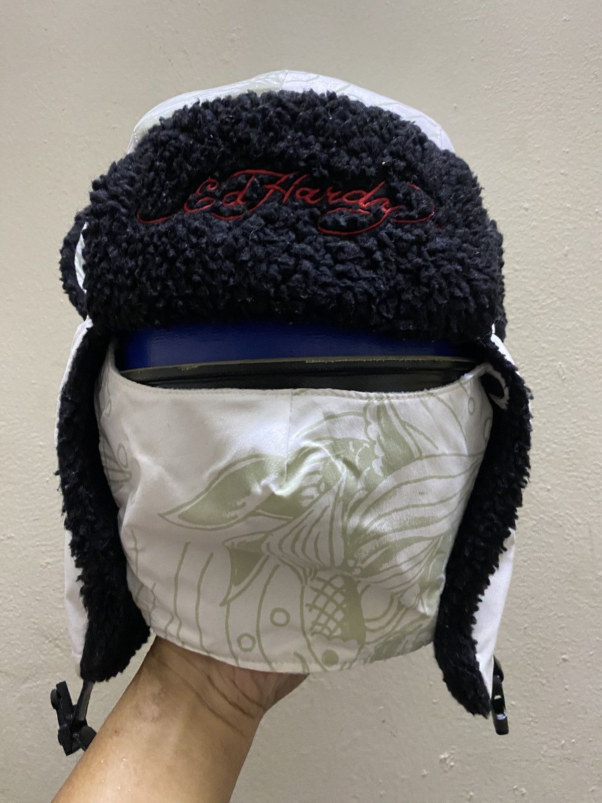 Ed Hardy Rare Ed Hardy Winter Trapper Ushanka Y2K Vintage Size ONE SIZE - 1 Thumbnail