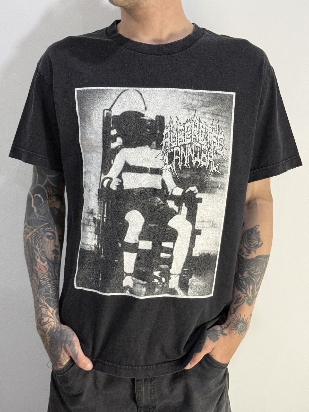 Band Tees Vintage 2000’ Albert The Cannibal Metal Band Tshirt Size US L / EU 52-54 / 3 - 1 Thumbnail