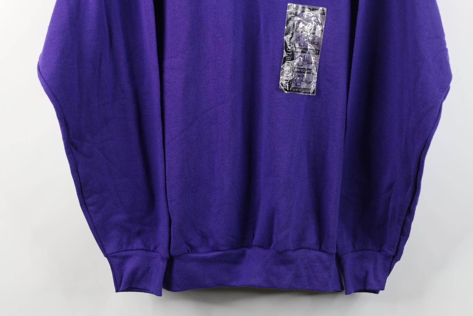 Vintage Deadstock Vintage 90s Streetwear Raglan Sweatshirt USA Size XL / US 12-14 / IT 48-50 - 3 Thumbnail