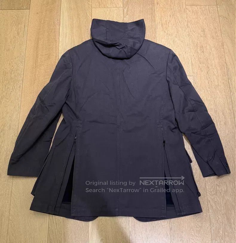 Yohji Yamamoto Yohji Yamamoto size 4 Grey double fake two piece hooded bla Size 38S - 9 Thumbnail