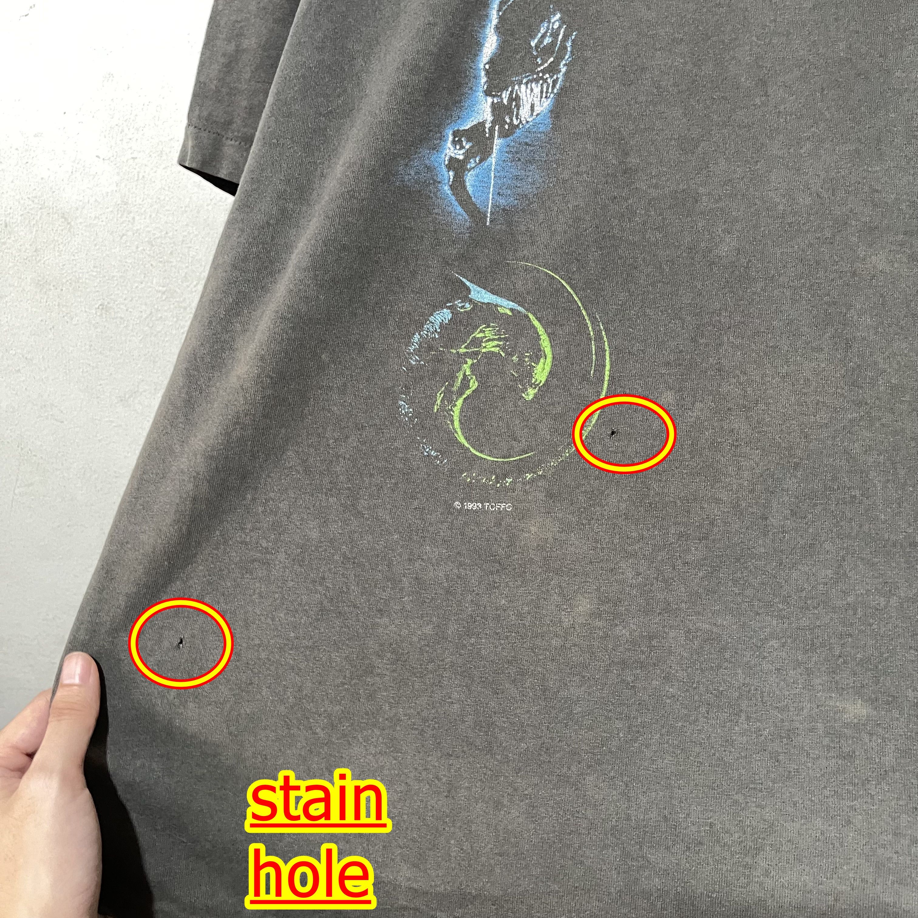 Sci-Fi Fantasy × Vintage Vintage 1993 Alien Trilogy Shirt Size US XL / EU 56 / 4 - 8 Thumbnail