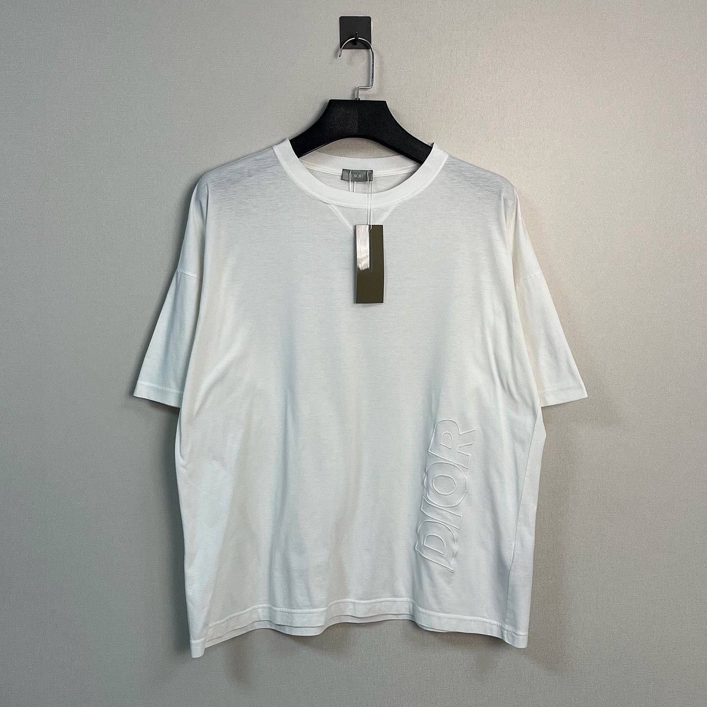Dior Dior Logo Embroidery T-Shirt Size M Size US M / EU 48-50 / 2 - 1 Thumbnail