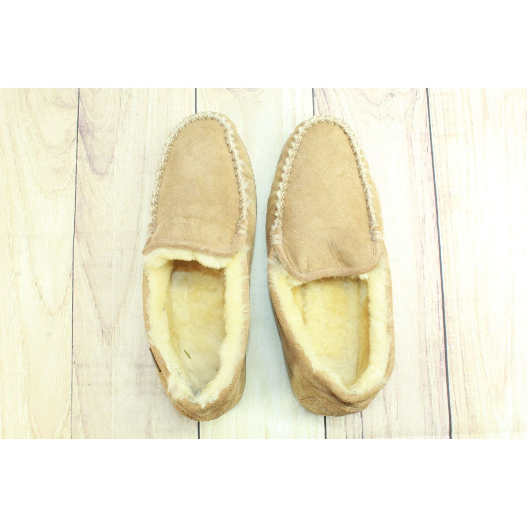 L.L. Bean LL Bean Wicked Good Shearling Lined Venetian Slippers 11 M Size US 11 / EU 44 - 7 Thumbnail