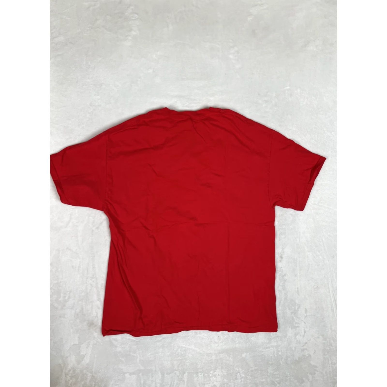 Disney VINTAGE Walt Disney World T-Shirt Mens XL Red Joy From The World Christmas 2008 Size US XL / EU 56 / 4 - 6 Thumbnail